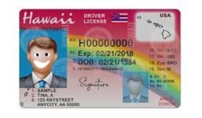 Hawaii Driver License
