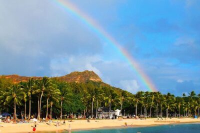 Rainbow in Waikiki
